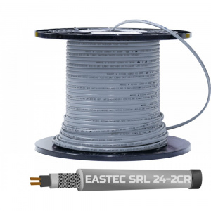 EASTEC SRL 24-2 CR , M=24W (200М/РУЛ.),ГРЕЮЩИЙ КАБЕЛЬ